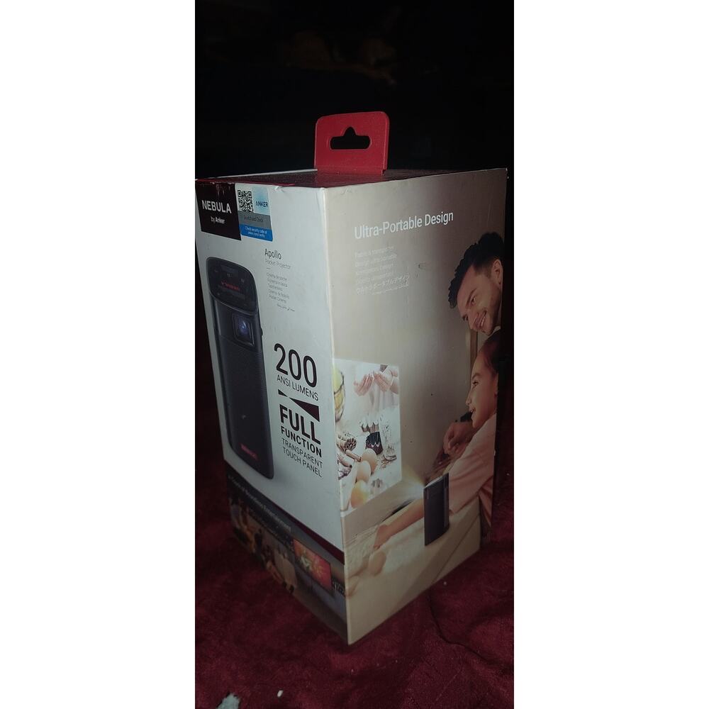 Anker Nebula Apollo Portable Projector 200 ANSI Lumens WiFi Bluetooth - Picture 6 of 6